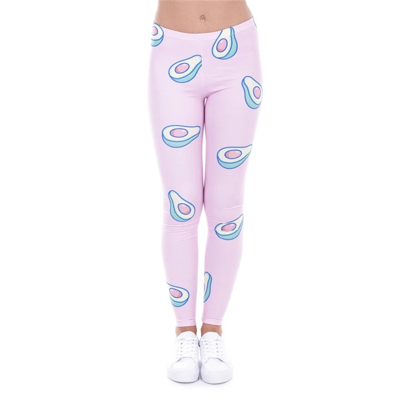 Aztec Ombre High Waist Leggings - Soft Stretch Fitness Pants