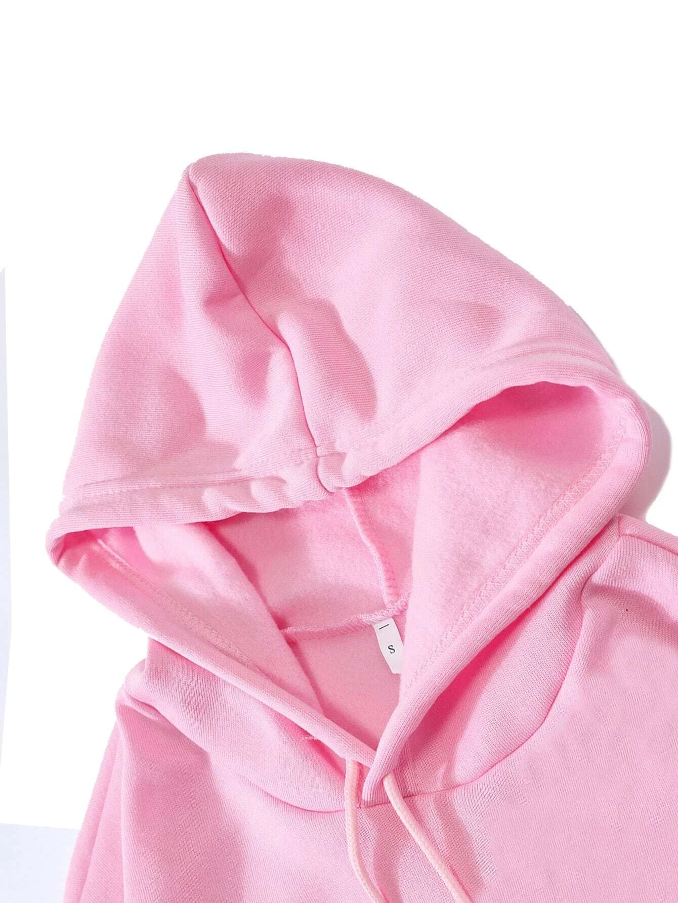 Expensive Talks Back Graphic Hoodie - Fleece Harajuku Streetwear Top