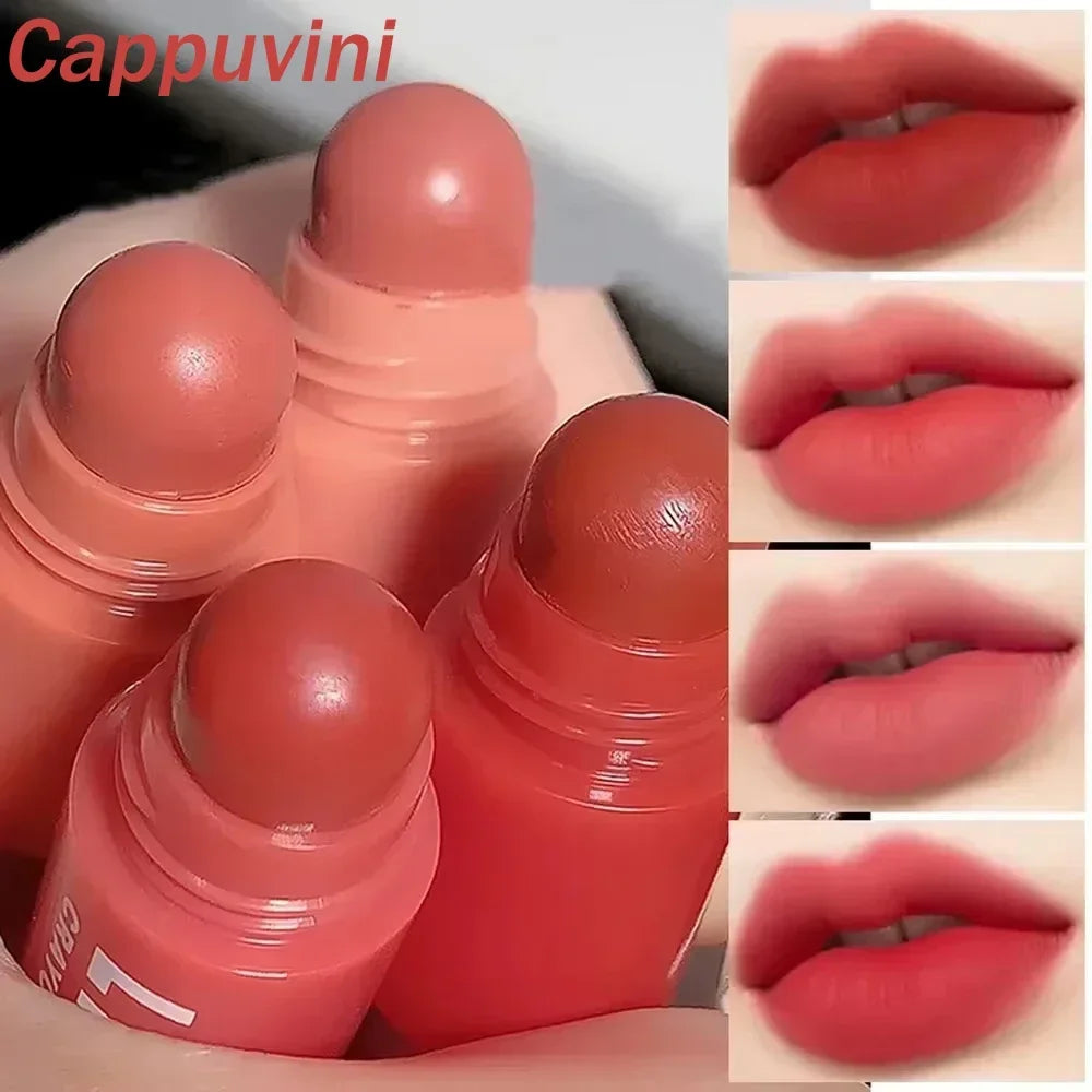 4-in-1 Matte Lipstick Crayon Kit - Waterproof Velvet Lip Color
