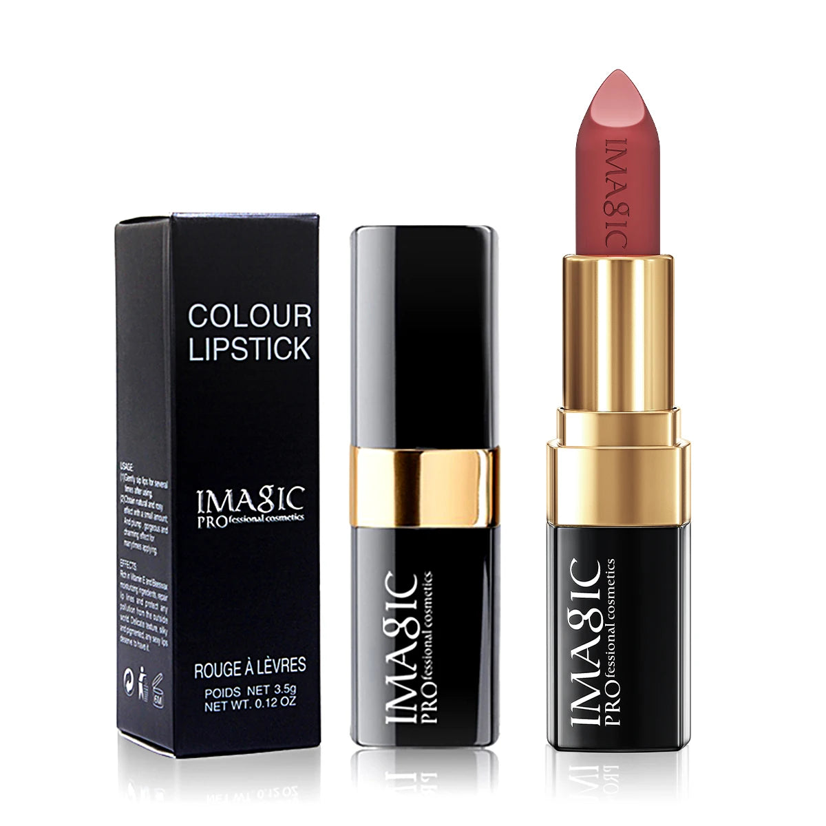 12 Color Matte Lipstick Set - Waterproof Velvet Nude Makeup