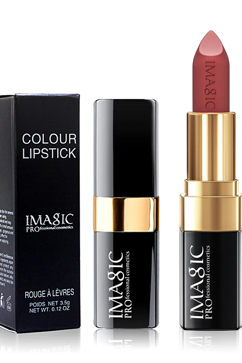 12 Color Matte Lipstick Set - Waterproof Velvet Nude Makeup
