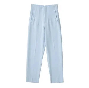 High Waist Pencil Pants - Chic Office Casual Trousers