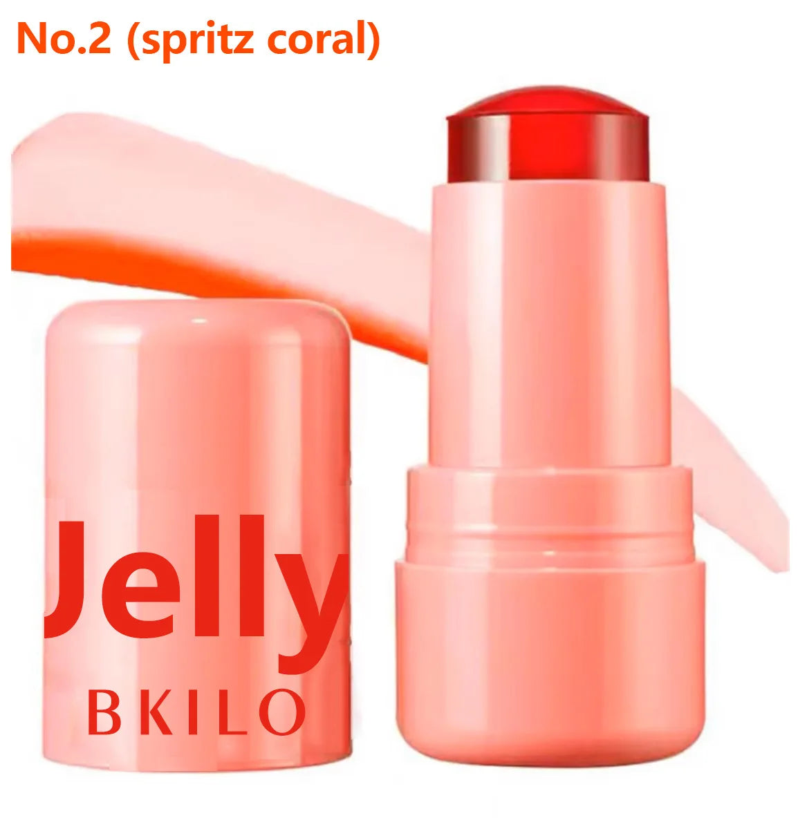3-in-1 Jelly Blush Stick - Lip Balm Eyeshadow and Cheek Color