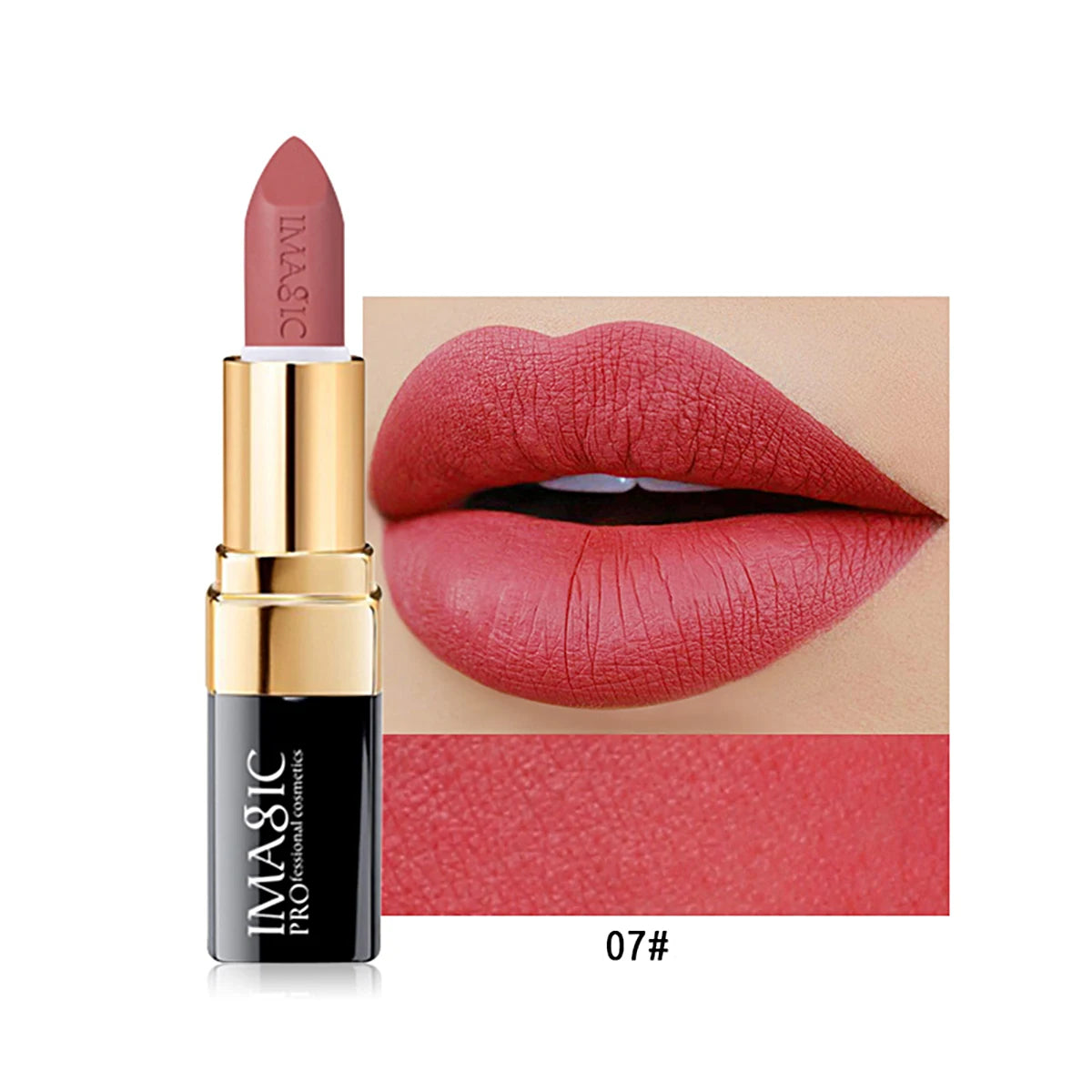 12 Color Matte Lipstick Set - Waterproof Velvet Nude Makeup