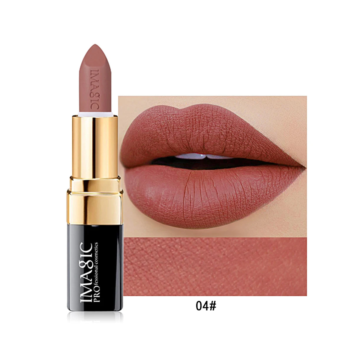 12 Color Matte Lipstick Set - Waterproof Velvet Nude Makeup