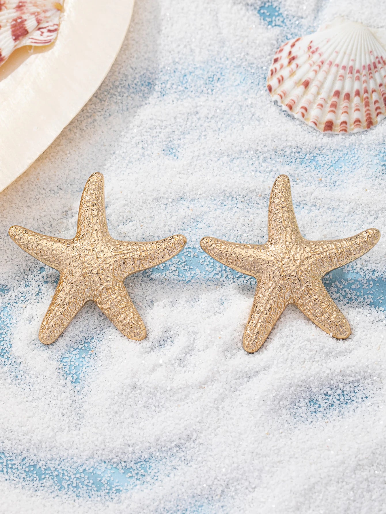 Starfish Stud Earrings - Summer Sea Inspired Classic Jewelry
