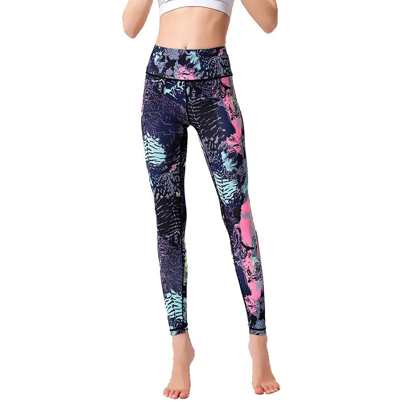 High Waisted Yoga Pants - Hip Lift Stretch Dance Leggings