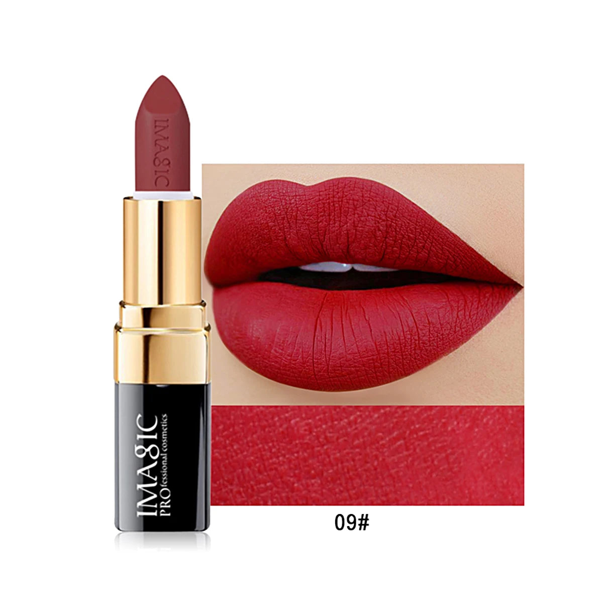 12 Color Matte Lipstick Set - Waterproof Velvet Nude Makeup