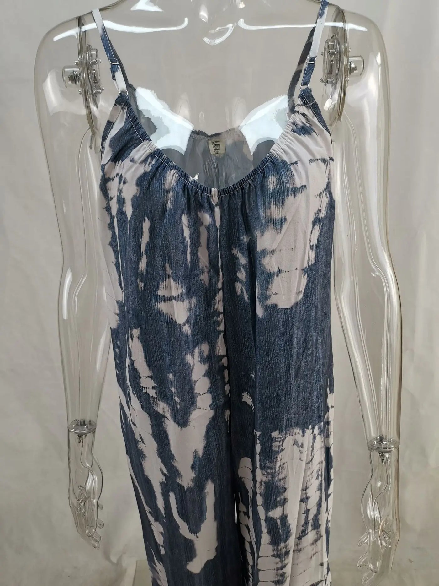 Rose Red Suspender Wide Leg Jumpsuit - Ankle Length Statement Outfit