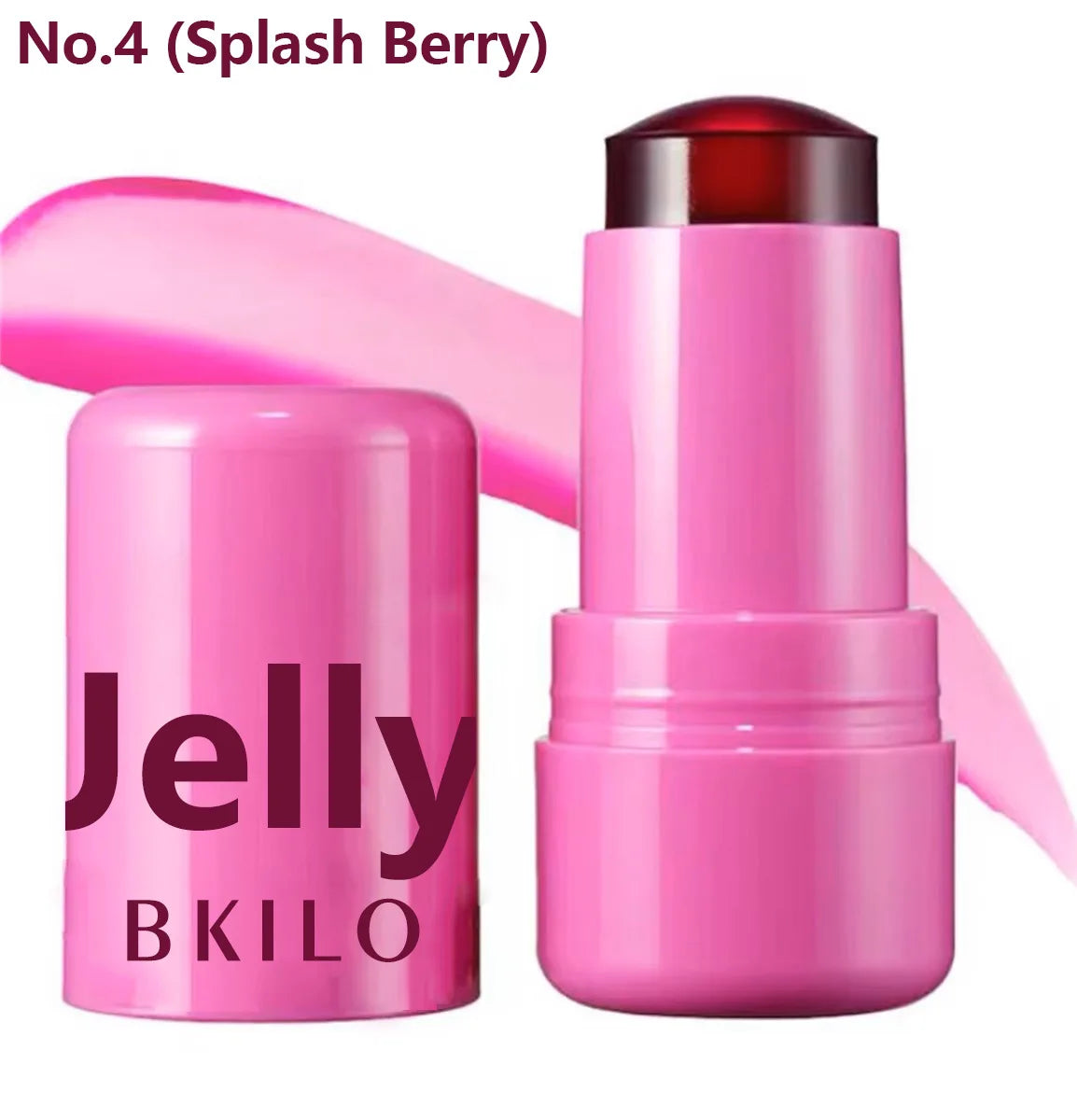 3-in-1 Jelly Blush Stick - Lip Balm Eyeshadow and Cheek Color