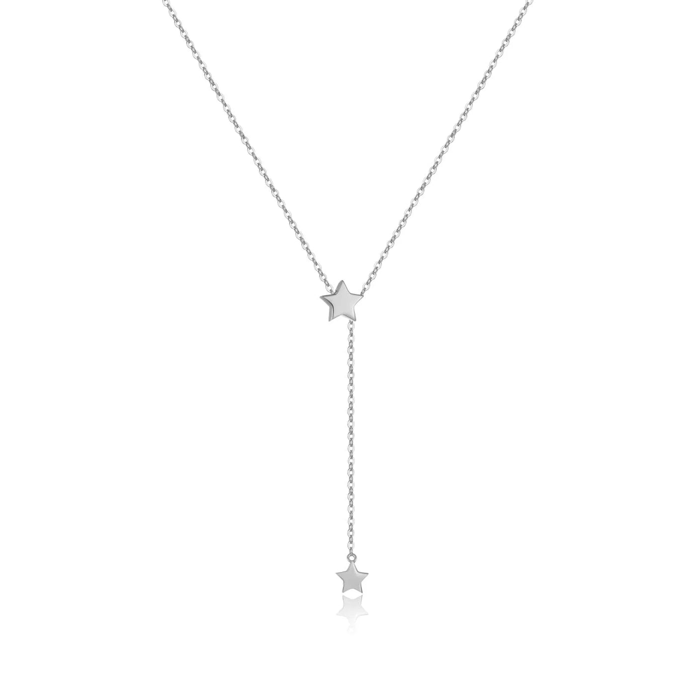 925 Sterling Silver Adjustable Heart Necklace - Resizable Pendant Choker