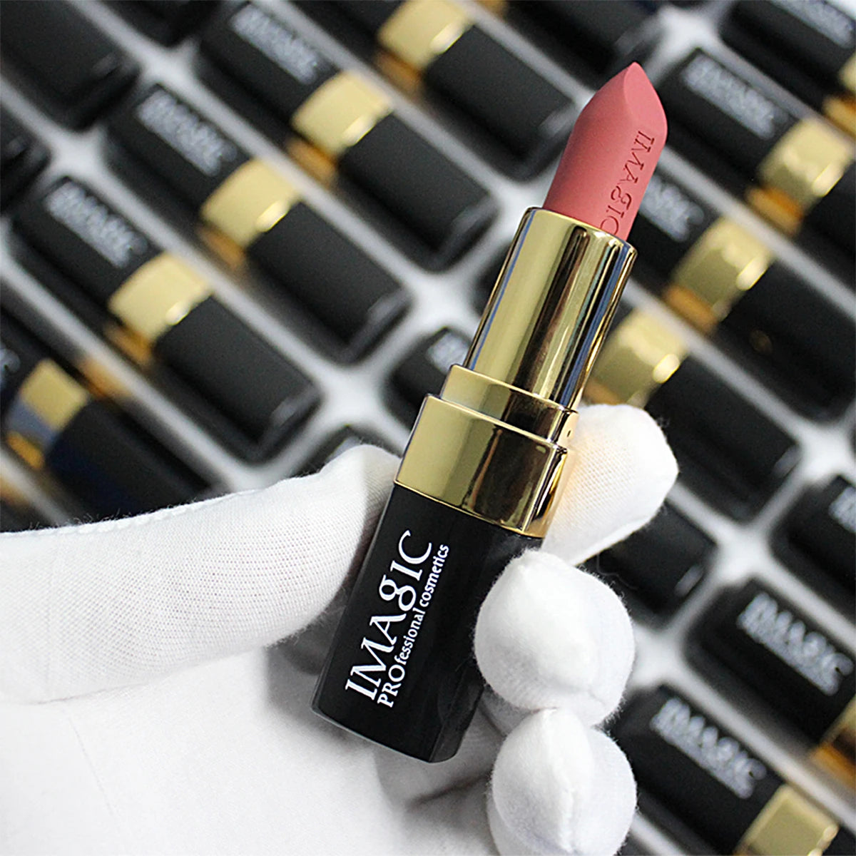 12 Color Matte Lipstick Set - Waterproof Velvet Nude Makeup