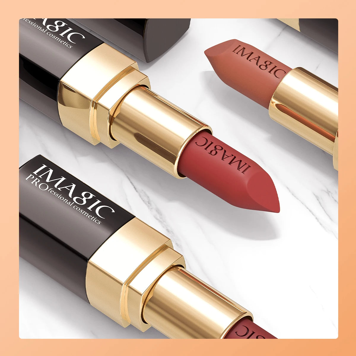 12 Color Matte Lipstick Set - Waterproof Velvet Nude Makeup