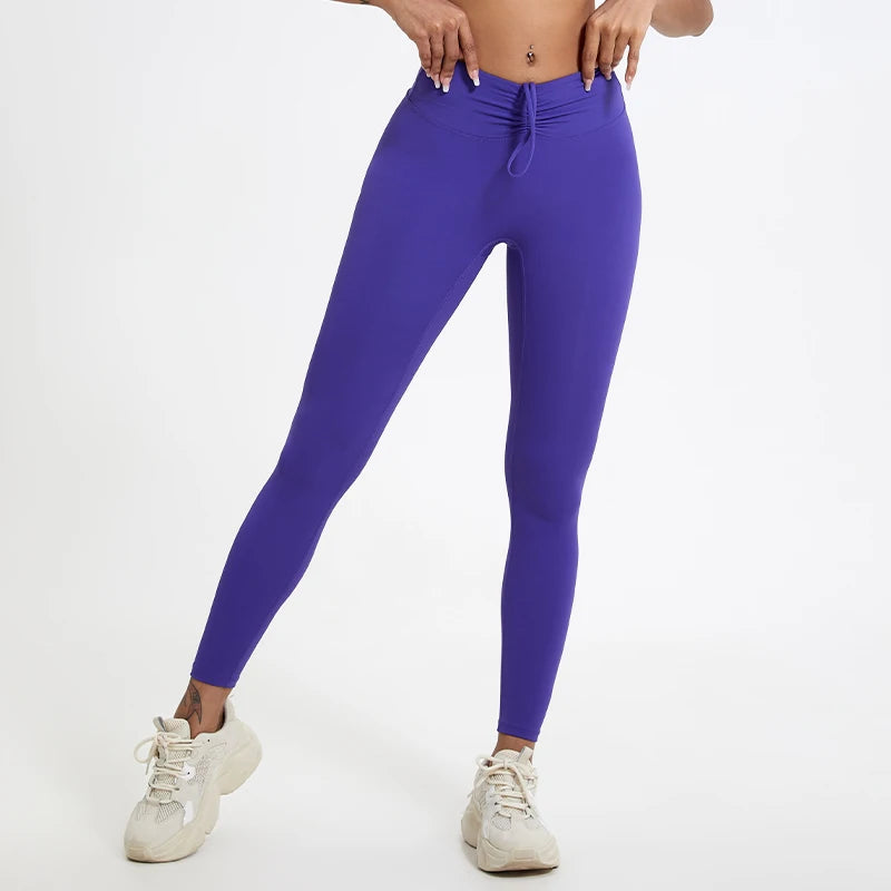 High Waist Push Up Yoga Leggings - Summer Running Gym Tights