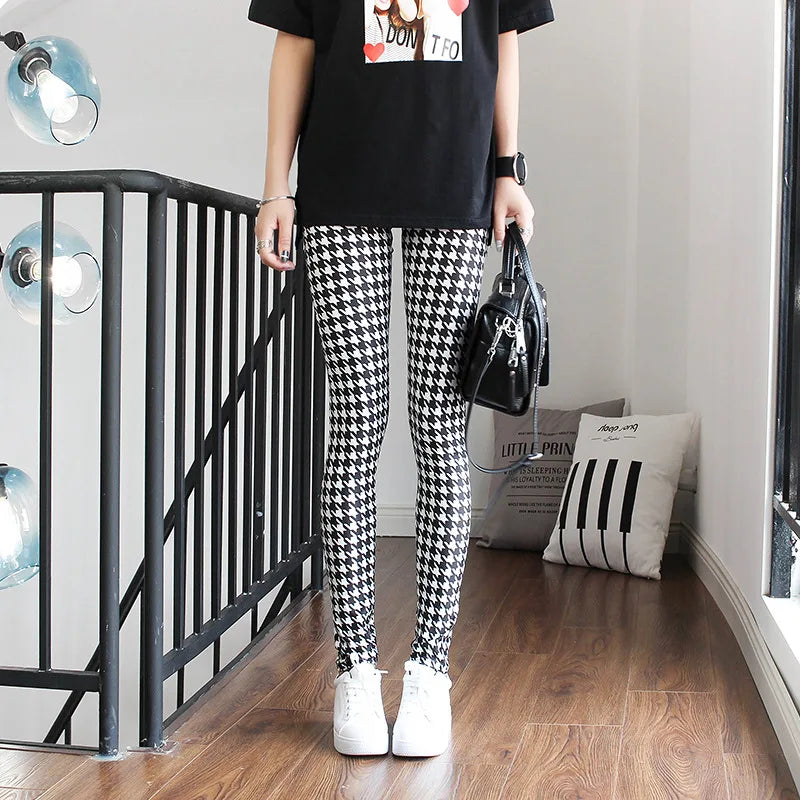 Colorful Zebra Leggings - Casual Stretch Party Tights