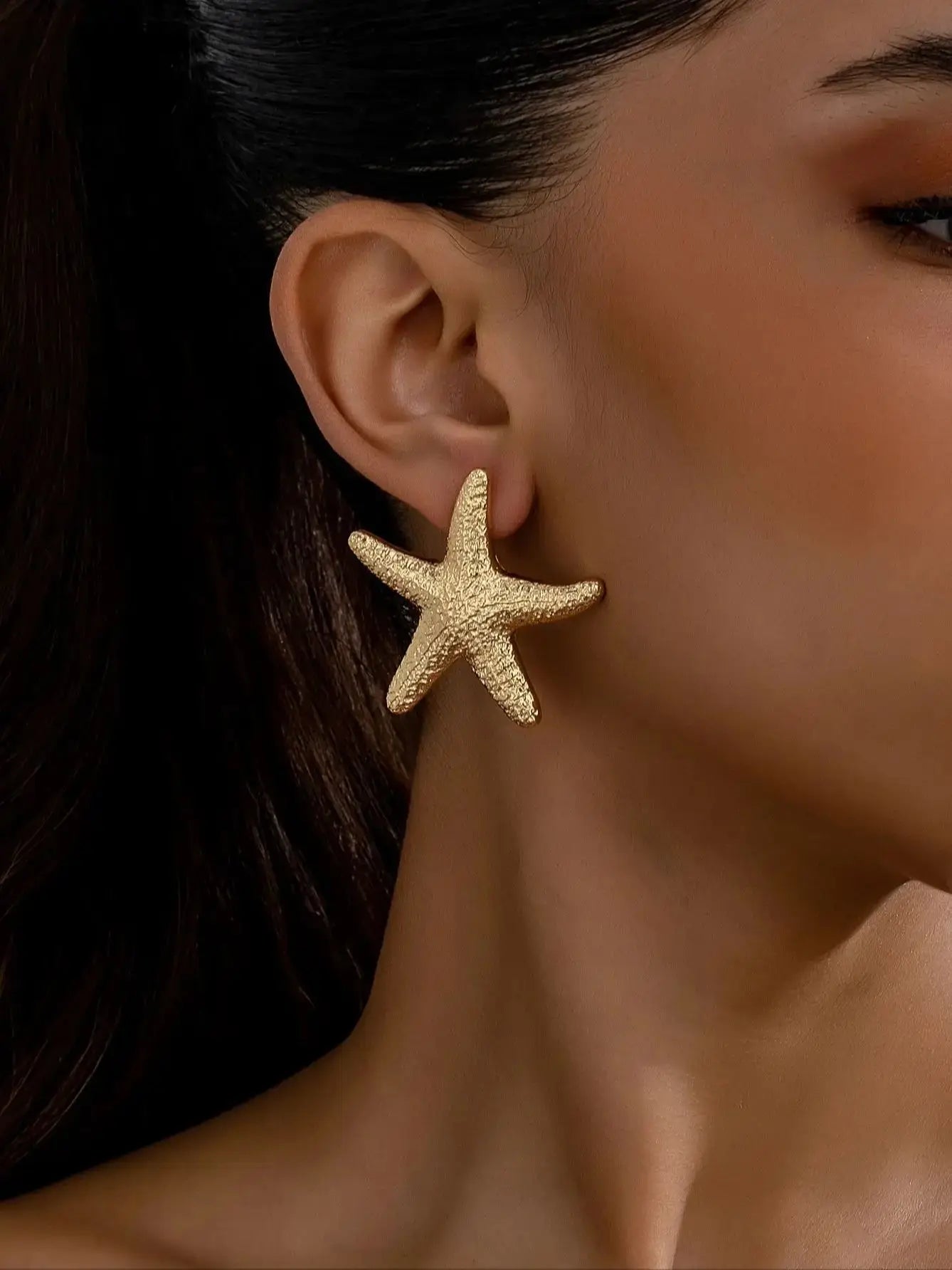 Starfish Stud Earrings - Summer Sea Inspired Classic Jewelry