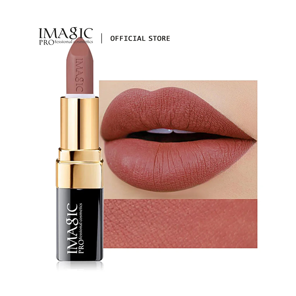 12 Color Matte Lipstick Set - Waterproof Velvet Nude Makeup
