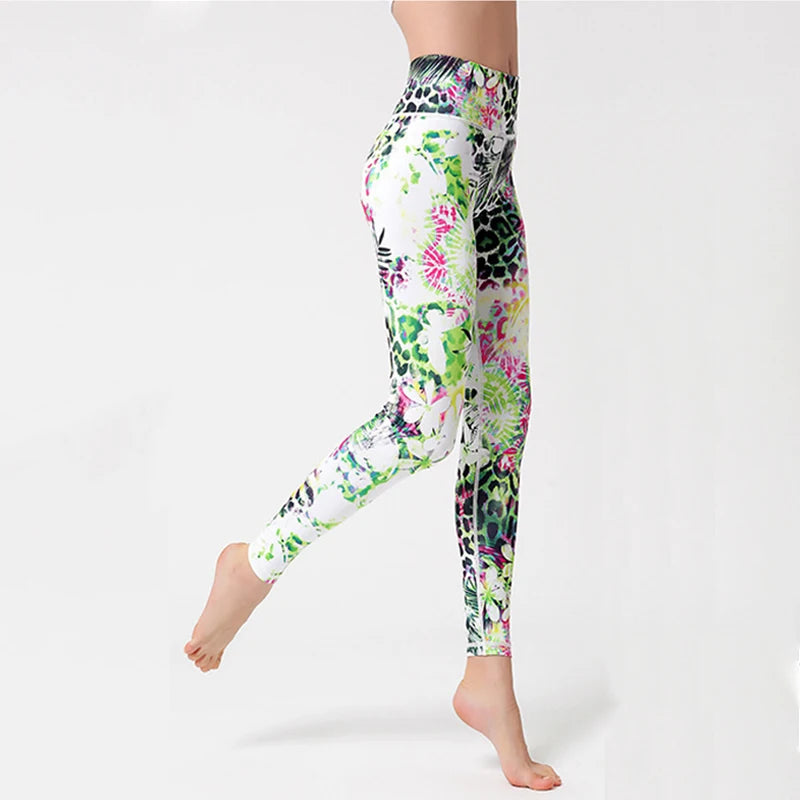 High Waisted Yoga Pants - Hip Lift Stretch Dance Leggings