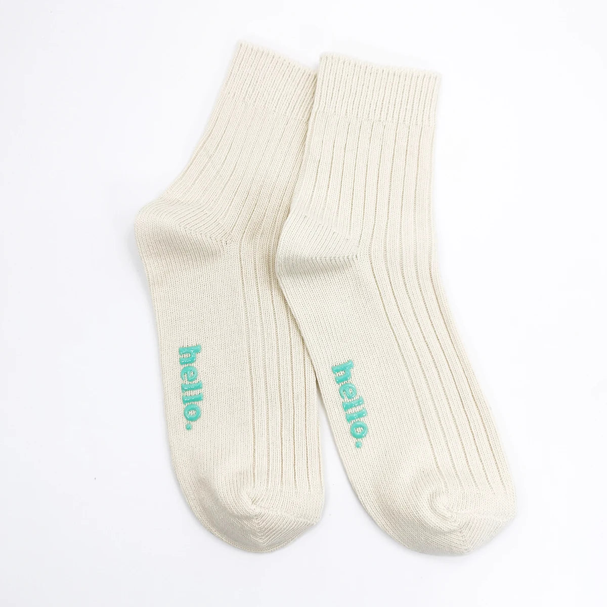 Fresh Color Breathable Crew Socks - Soft Japanese Everyday Socks