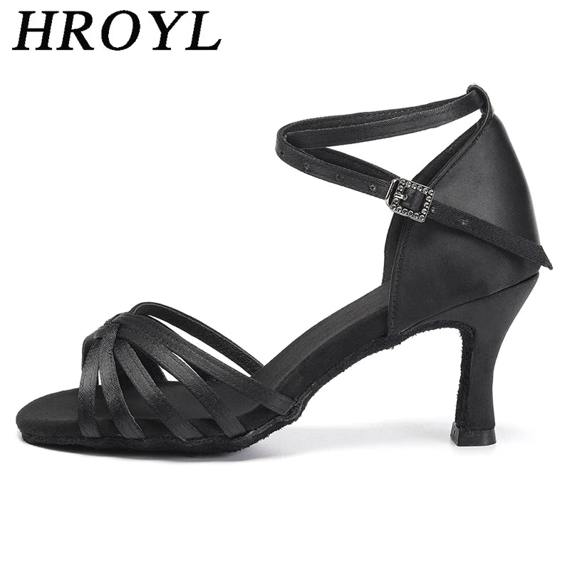 Ballroom Latin Dance Shoes - 5CM 7CM Professional Heeled Dance Shoes