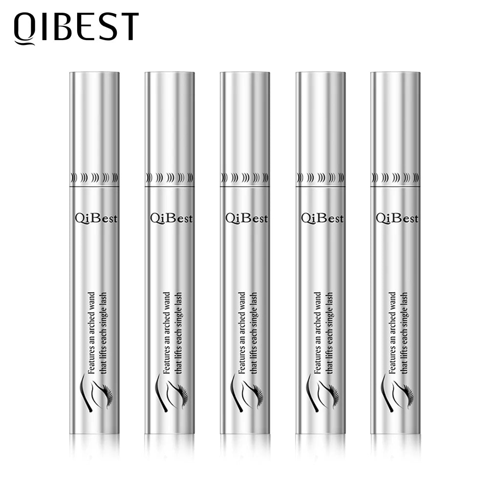 QIBEST Black Lengthening Mascara Set - Waterproof Volume Lash Makeup