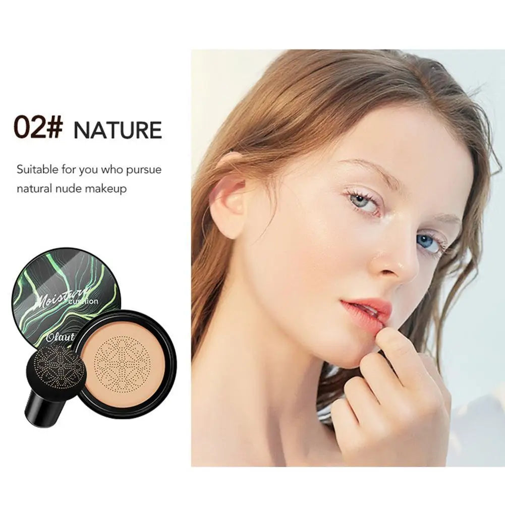 Mushroom Cushion BB CC Cream - Waterproof Brightening Concealer Base