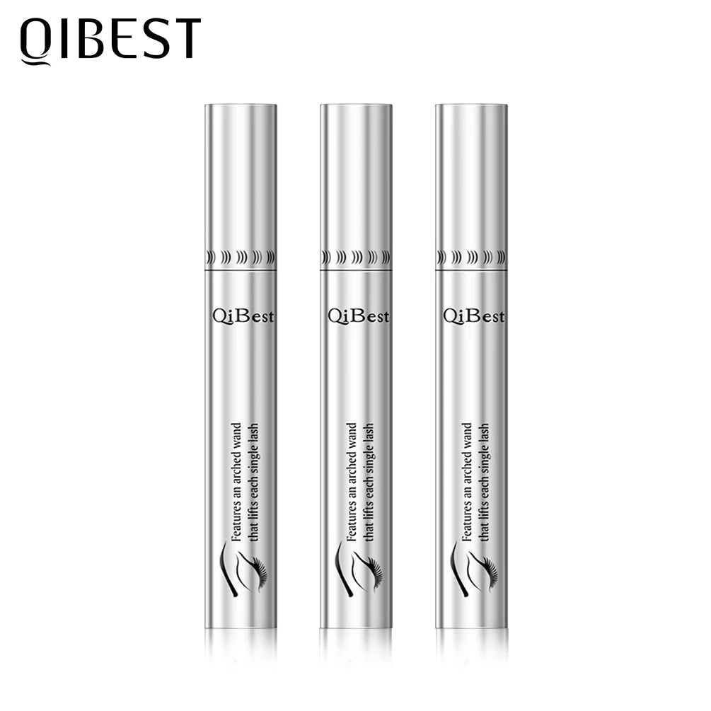 QIBEST Black Lengthening Mascara Set - Waterproof Volume Lash Makeup