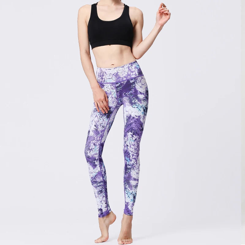 High Waisted Yoga Pants - Hip Lift Stretch Dance Leggings