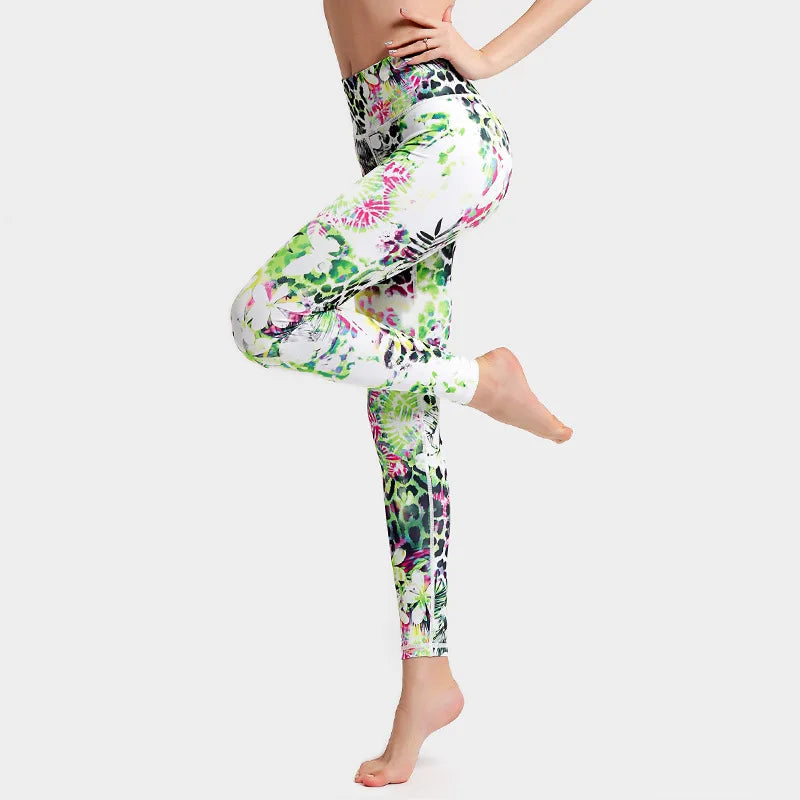 High Waisted Yoga Pants - Hip Lift Stretch Dance Leggings