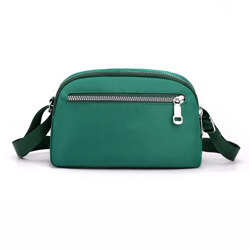 Waterproof Nylon Crossbody Bag - Large Capacity Casual Pillow Handbag