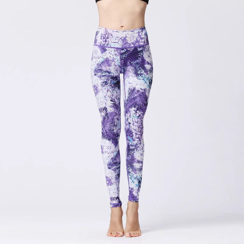 High Waisted Yoga Pants - Hip Lift Stretch Dance Leggings