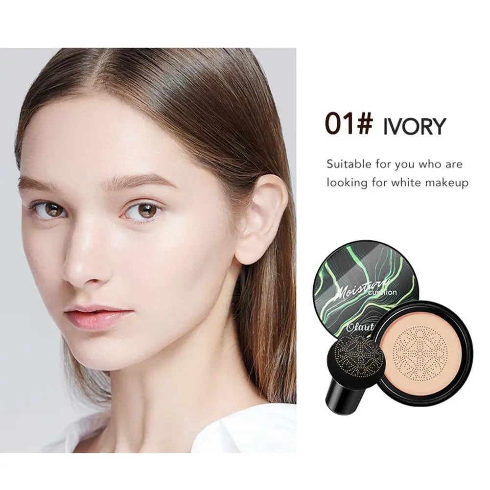 Mushroom Cushion BB CC Cream - Waterproof Brightening Concealer Base