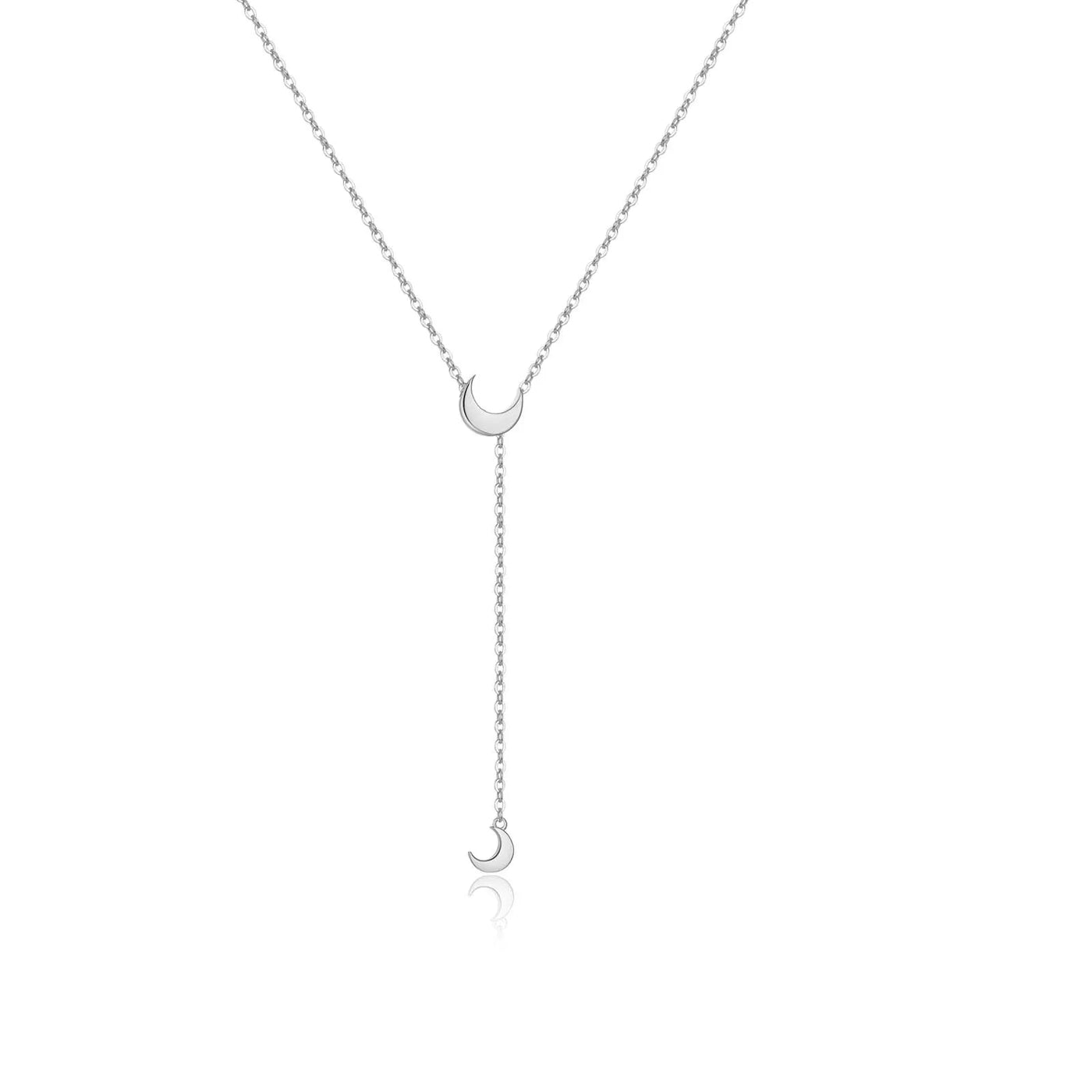 925 Sterling Silver Adjustable Heart Necklace - Resizable Pendant Choker