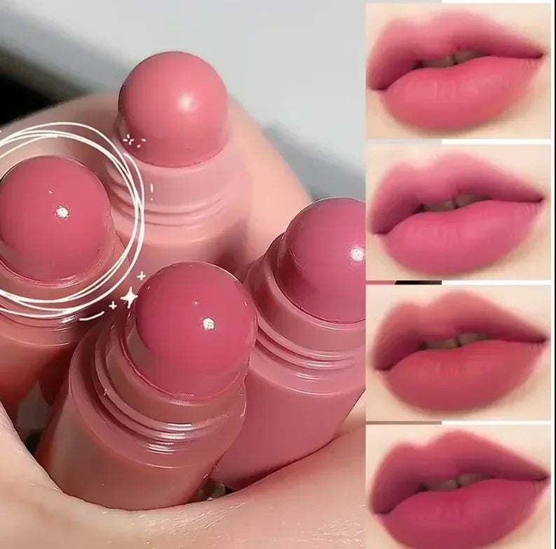 4-in-1 Matte Lipstick Crayon Kit - Waterproof Velvet Lip Color