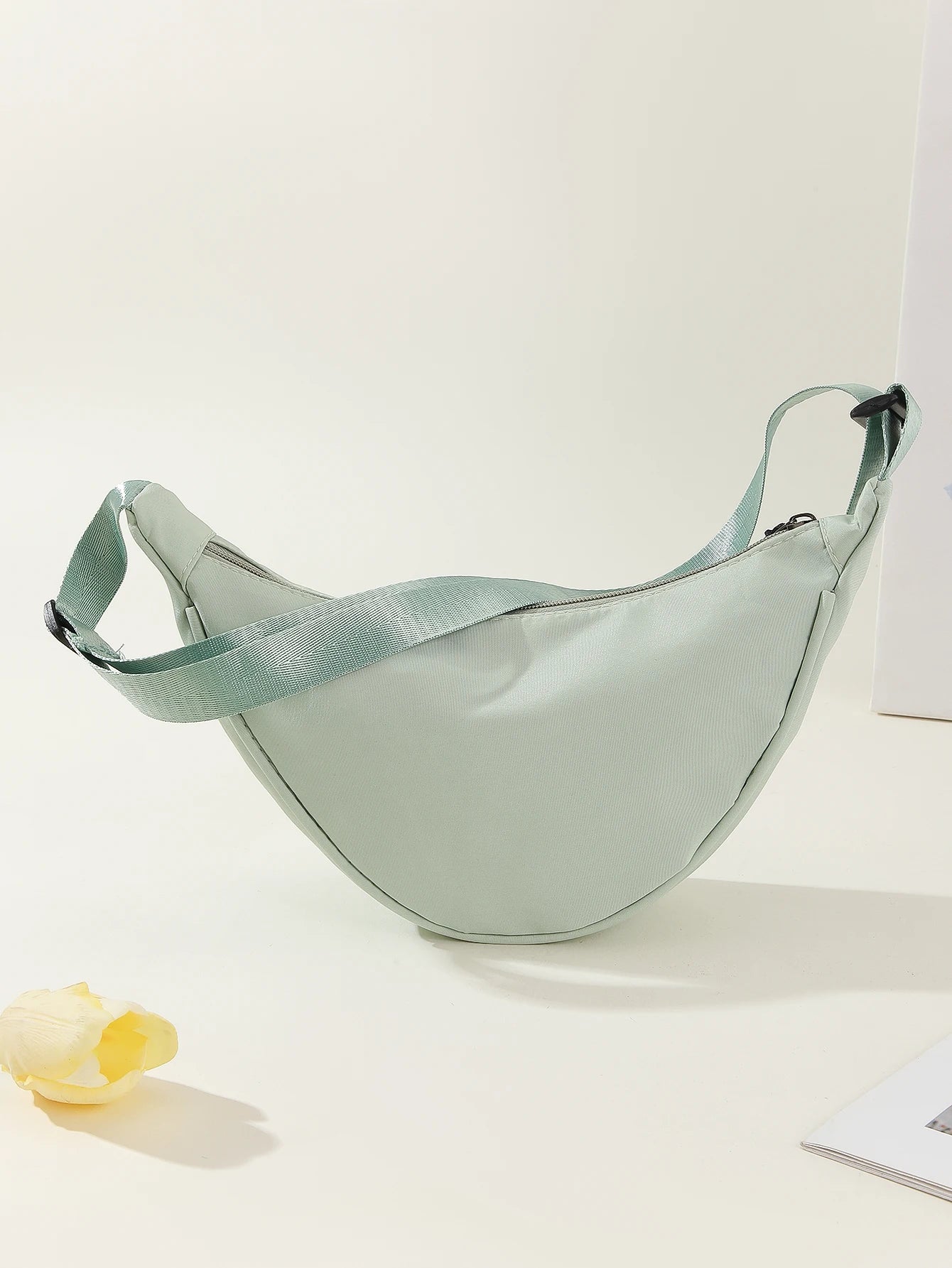 Casual Messenger Sling Bag - Crossbody Laptop Satchel Bookbag