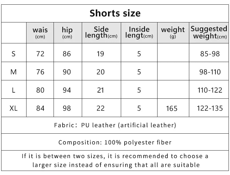 Low Waist PU Leather Shorts - Retro Y2K Nightclub Bodycon Shorts